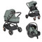 Cangaroo Macan Green 3-in-1 Kinderwagen Incl. i-Size Autostoel