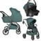 Cangaroo Unique Pine Green 3-in-1 Kinderwagen incl. i-Size Autostoel
