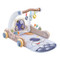 Eco Toys Blauw 2-in-1 Activiteiten Speelkleed en Looptrainer HC629764
