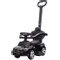 Eco Toys Zwart Mercedes Benz Loopauto met Duwstang 668
