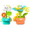 Eco Toys Wolk en Bloem Blauw Badspeelgoed