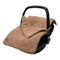 Jollein Check Knit Biscuit 3/5 punts 0-9 Maanden Autostoel Voetenzak 025-811-68039