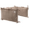 Jollein Cloudy Rib Milky Coffee 30 x 180 cm Boxbumper