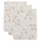 Jollein Leafy Dreams 3 Stuks Hydrofiel Washandjes 536-848-68105