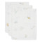 Jollein Lovely Birds 3 Stuks Hydrofiel Washandjes 536-848-67104