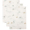 Jollein On The Go 3 Stuks Hydrofiel Washandjes 536-848-68075