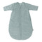 Jollein Rib Sea Green Round 110 cm Slaapzak met Afritsbare Mouwen 016-542-67105