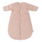 Jollein Rib Wild Rose Round 90 cm Slaapzak met Afritsbare Mouwen 016-541-67107