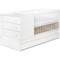 2-in-1 Ledikant en Commode Lize Wit
