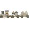 Label Label Olijfgroen Houten Speelgoed Trein LLWT-10305