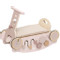 Label Label Roze Houten 3-in-1 Looptrainer / Loopauto LLWT-10343