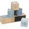 Label Label Blauw Houten Mijlpaalblokken LLWT-10428