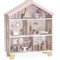 Label Label Roze Houten Poppenhuis LLWT-10466