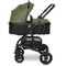 Lorelli Alba Premium Loden Green 3-in-1 Combi Kinderwagen incl. Spirit Autostoel