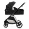 Lorelli Aspen Black 3-in-1 Combi Kinderwagen incl. i-Size Autostoel