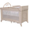 Lorelli Noemi Plus Fog Beige Star Campingbed Met Bodemverhoger 1008056-2217