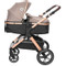 Lorelli Viola Pearl Beige 3-in-1 Combi Kinderwagen incl. Spirit Autostoel