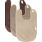 Mamaloes Badstof Zand/Chocolade/Oat 3 Stuks Slabber ML010140