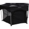Mamaloes Boris Zwart 6-Hoekige Inklapbare Baby Box ML040607
