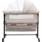 MamaLoes Jessie Beige Wieg aan Bed