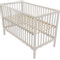 MamaLoes Luno Wave Wit 60 x 120 cm Ledikant + Ledikantmatras