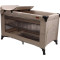MamaLoes Raff Taupe Deluxe Campingbed incl. Aankleedvlak
