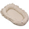 MamaLoes Soft Cotton Ruffle Ecru Babynest ML020111