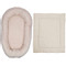 MamaLoes Teddy Boucle Naturel Omkeerbaar Babynest & Omkeerbaar Boxkleed