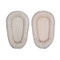 MamaLoes Velours Rib Beige Omkeerbaar Babynest ML020121
