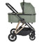 Moni Merci Dark Green 3-in-1 Kinderwagen met i-Size Autostoel