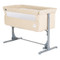 Moni Mystery Beige Wieg aan Bed 111849