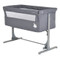 Moni Mystery Grey Wieg aan Bed 111851