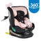 Moni Serengeti Gently Pink 40-150 cm i-Size 360° Autostoel 13522