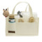 Mordesign Beige Vilten Organizer/Luiertas FK-11