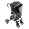 Mordesign Black Muskietennet / Klamboe voor Buggy en Wandelwagen T-01