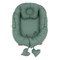 Mordesign Emerald Green Babynest met Kussen D15