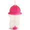 Munchkin 296ml 12m+ Click Lock Tip & Sip Sippy Straw Cup Roze Anti-lek Beker 012462
