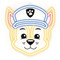 Paw Patrol Neon LED Chase Wandlamp