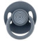 Weebaby Cool Grijsblauw No.1 0-6 mnd Ronde Siliconen Fopspeen MW031363