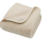 Zaffiro Nevada Beige 75 x 100 cm 100% Wollen Wiegdeken