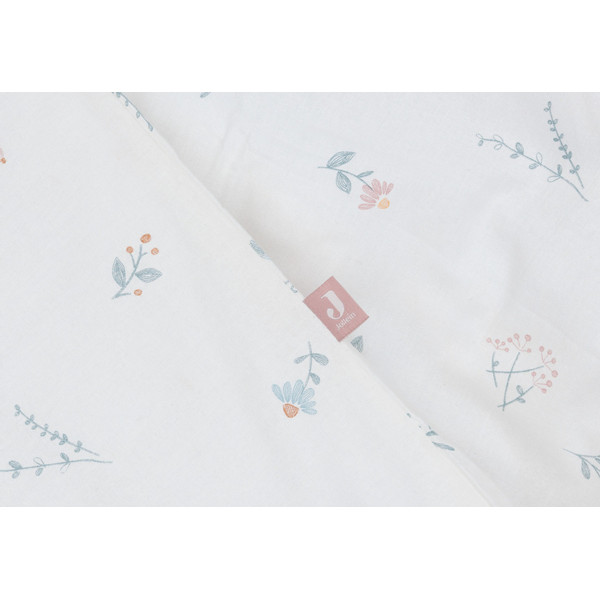Jollein Lovely Birds Dekbedovertrek en Sloop 100 x 140 cm 003-005-67104