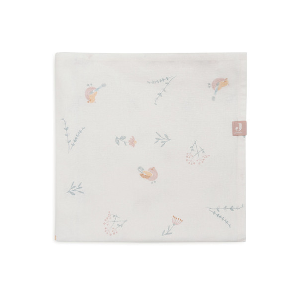 Jollein Lovely Birds 75 x 100 cm Wieglaken 008-511-67104