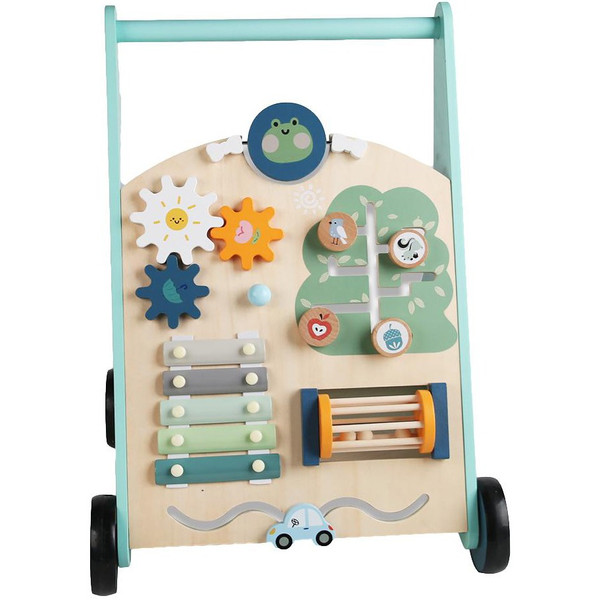 Eco Toys Stonegreen Houten Baby Walker Loopwagen HC732829