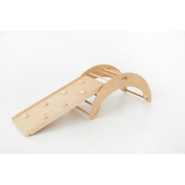Luna Toys Naturel ECO Houten Klimboog LU-36882