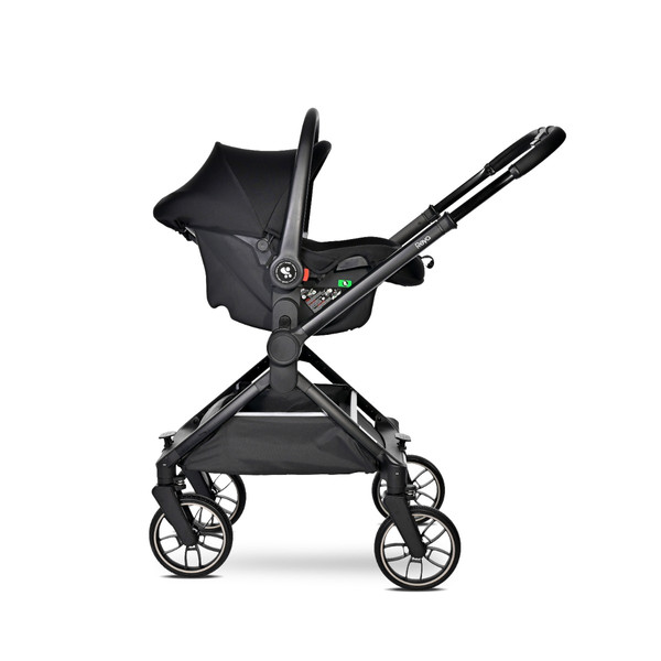 Lorelli Reya Brown 3-in-1 Kinderwagen incl. Autostoel 1002195-2415