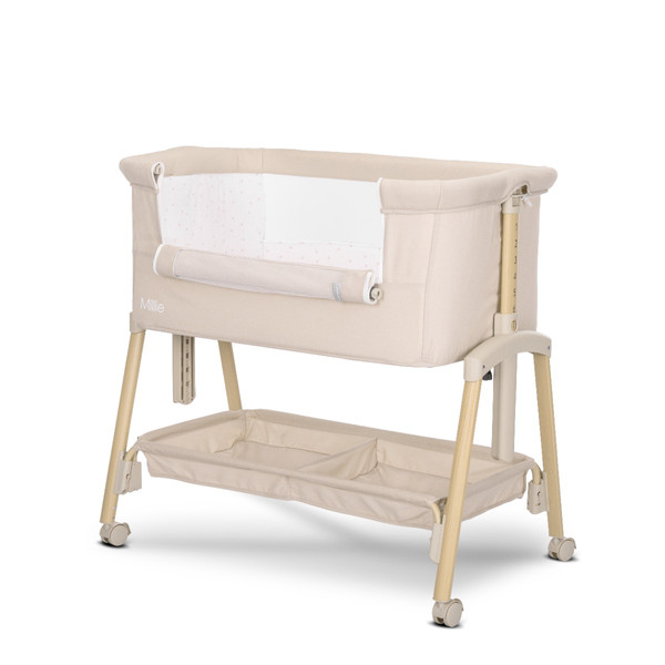 Lorelli Millie Beige Wieg Aan Bed