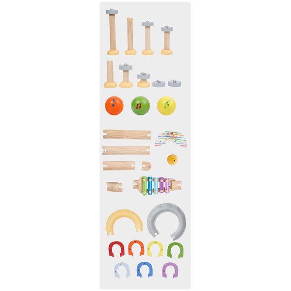 Eco Toys Houten XL Knikkerbaan HC732459