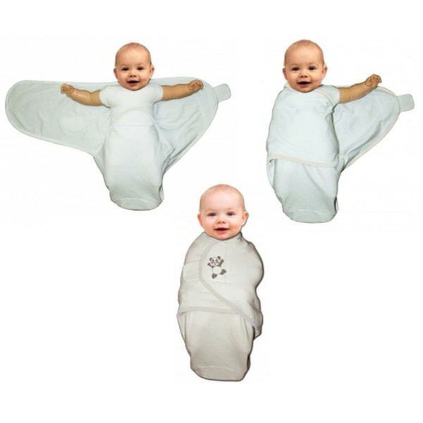 Bo Jungle Baby Wrap Grey Large Wikkeldeken B170510