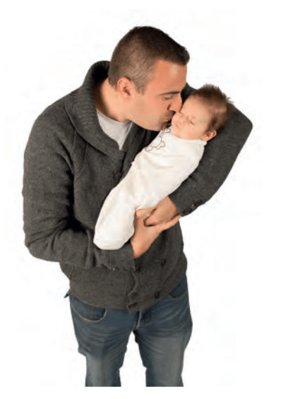 Bo Jungle Baby Wrap Grey Large Wikkeldeken B170510