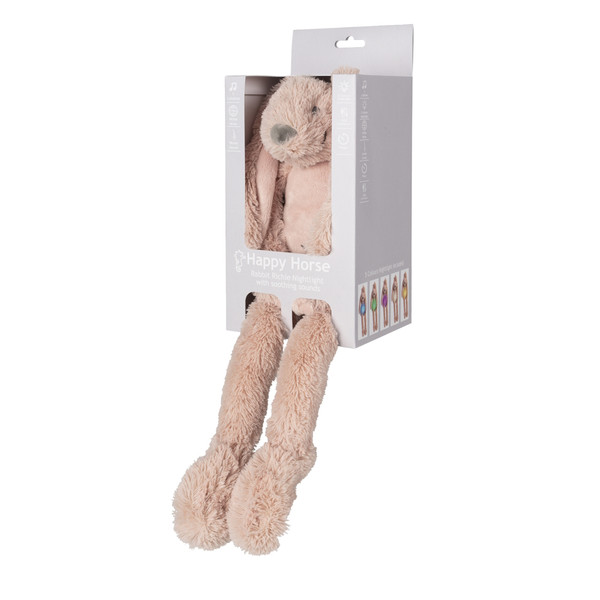 Happy Horse Rabbit Richie Oudroze Nachtlampje met Muziek 133831